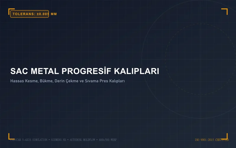 Sac Metal Progresif Kalıpları